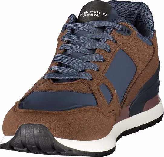 U.S. POLO ASSN. Brown Polyurethane Men's Sneaker
