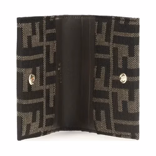 Fendi Brown Polyester Wallet