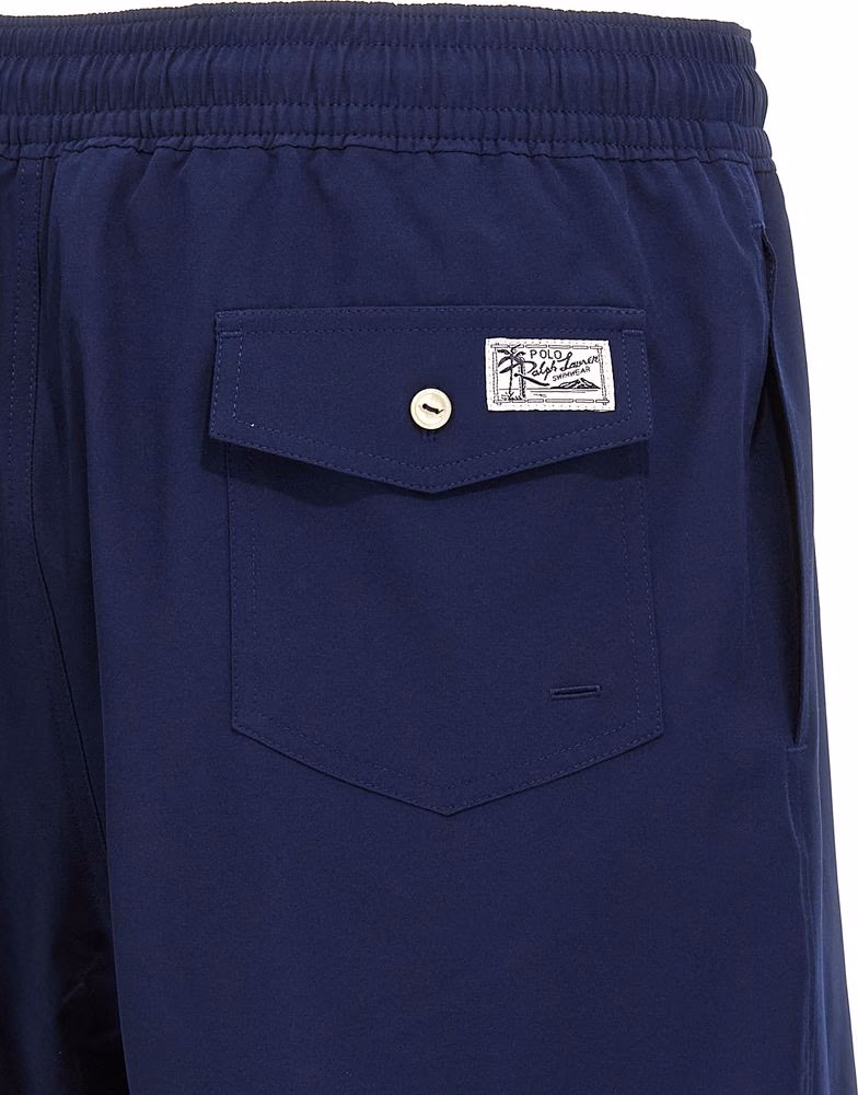 Polo Ralph Lauren Blue Polyester Bermuda Shorts