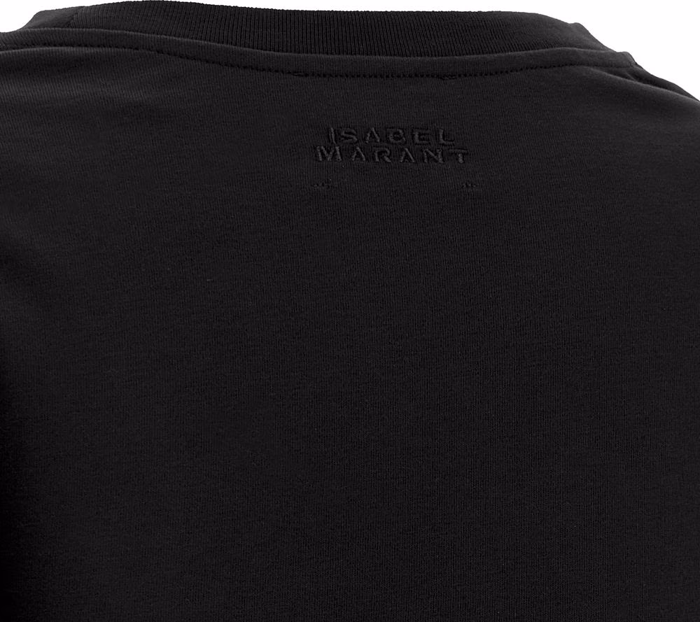 Isabel Marant Black Cotton Short Dress
