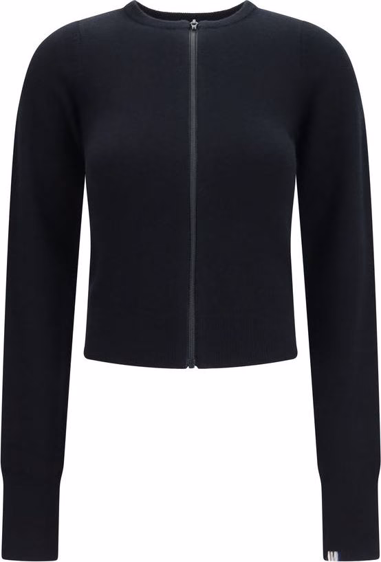 Extreme Cashmere Black Cashmere Cardigan
