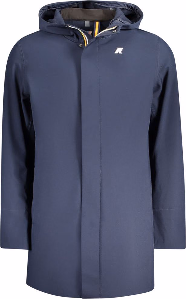 K-WAY Blue Polyester Men's Jacket