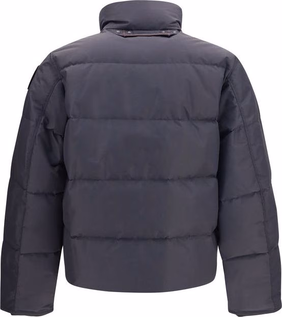 Parajumpers Gray Polyamide Full-Length Jacket