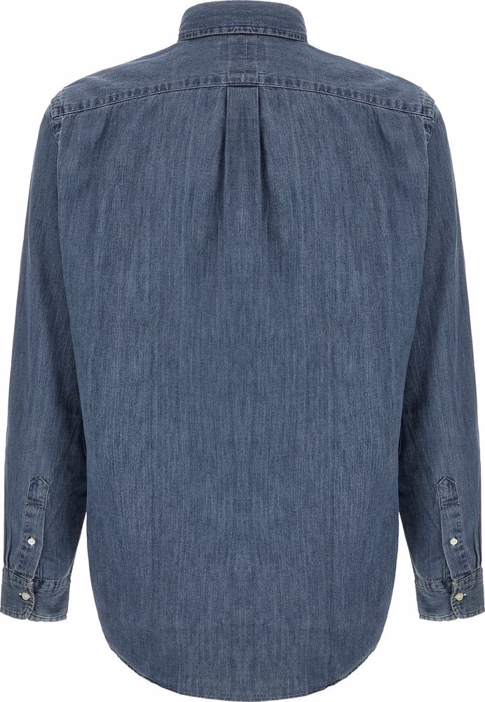 Polo Ralph Lauren Blue Cotton Blouse