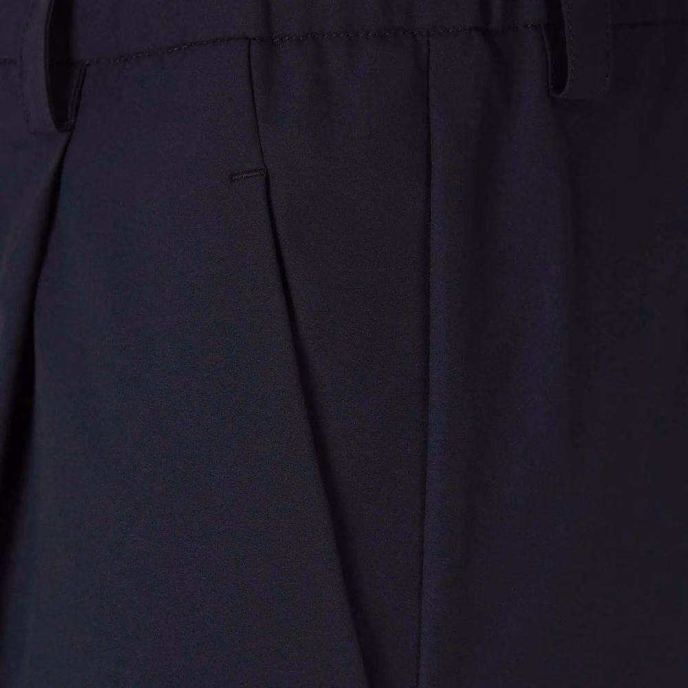 Herno Blue Polyester Cargo Pants