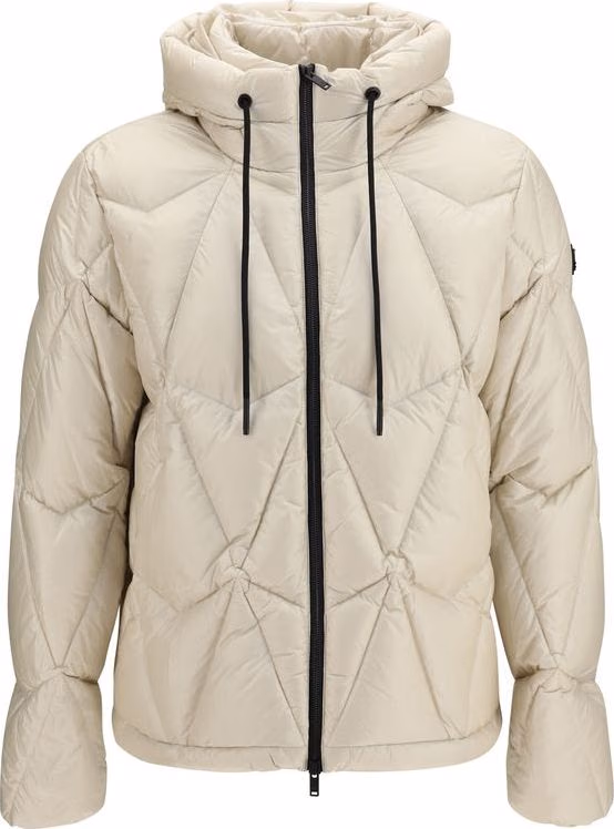 Moose Knuckles Beige Nylon Full-Length Jacket