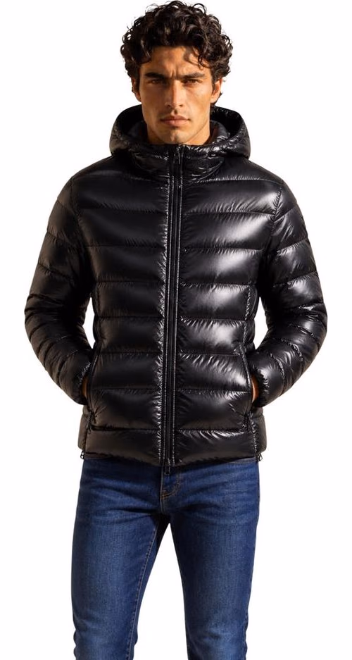 Colmar Originals Black Polyamide Full-Length Jacket