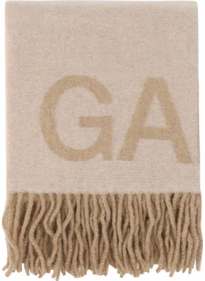 White Wool Oves Aries Foulard