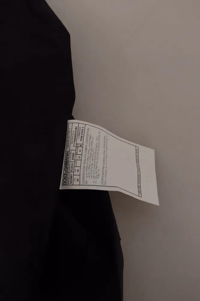 Dolce & Gabbana Dark Blue Single Breasted MARTINI Blazer