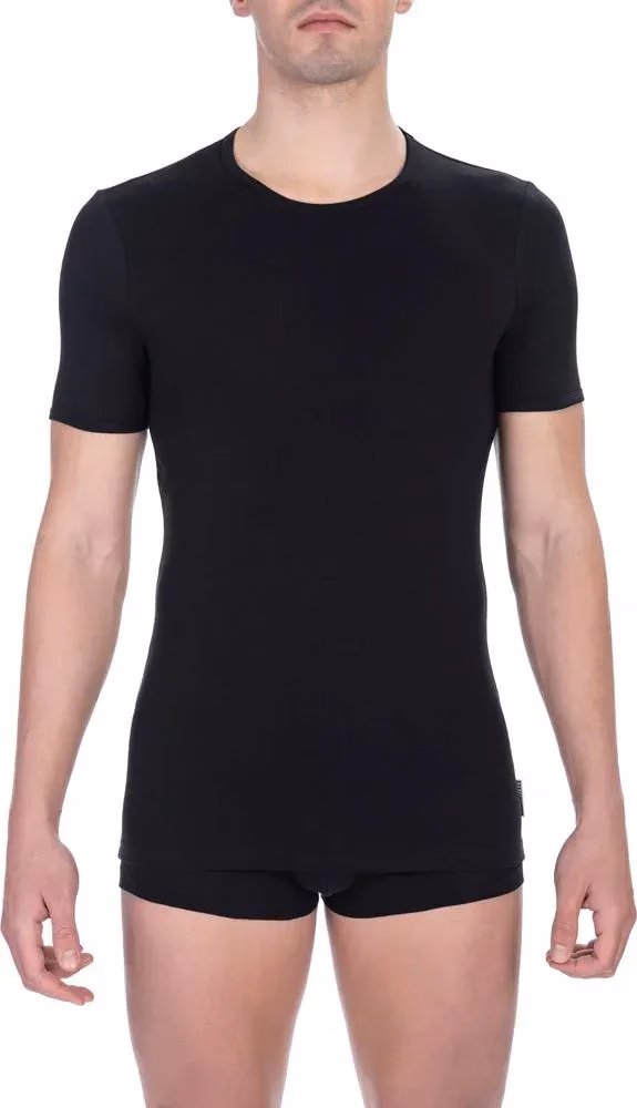 Bikkembergs Black Cotton Men's T-Shirt