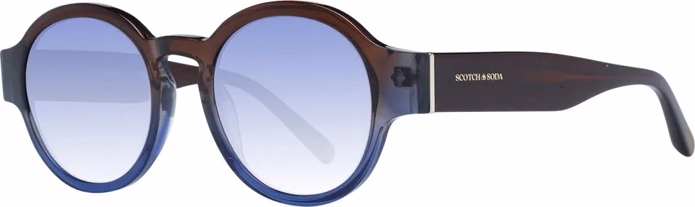Scotch & Soda Brown Acetate Sunglasses