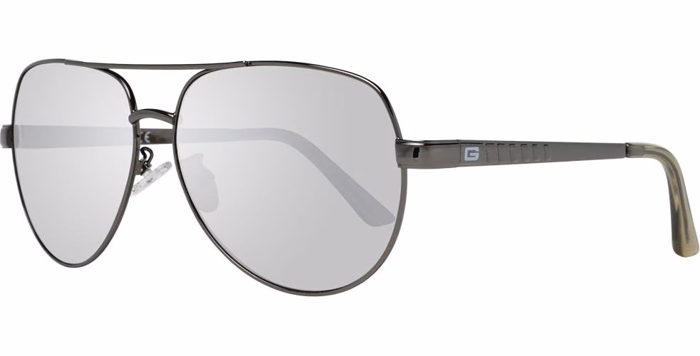Guess Gray Metal Sunglasses