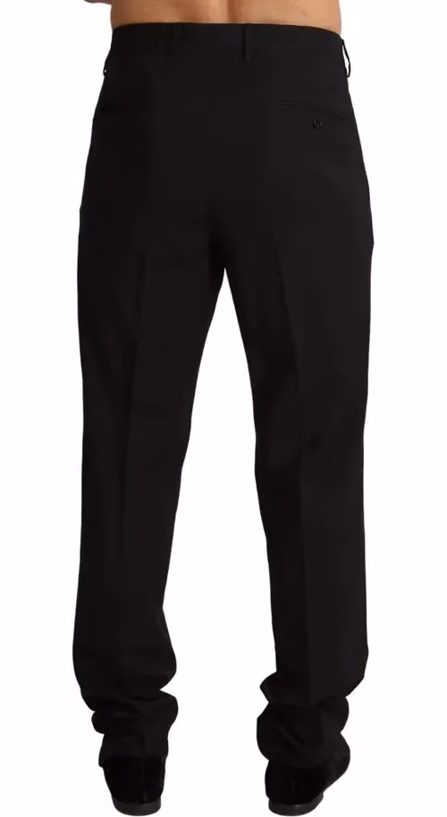 Dolce & Gabbana Black Dress Formal Skinny Pants