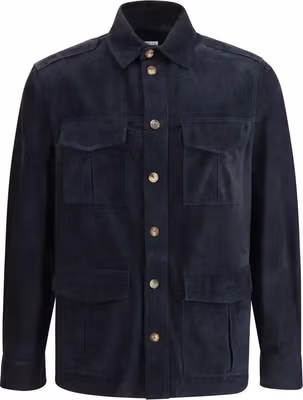Suede leather shirt Jacket