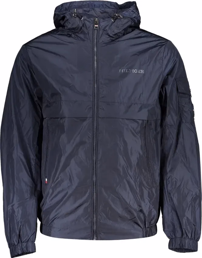 Tommy Hilfiger Blue Nylon Men's Jacket