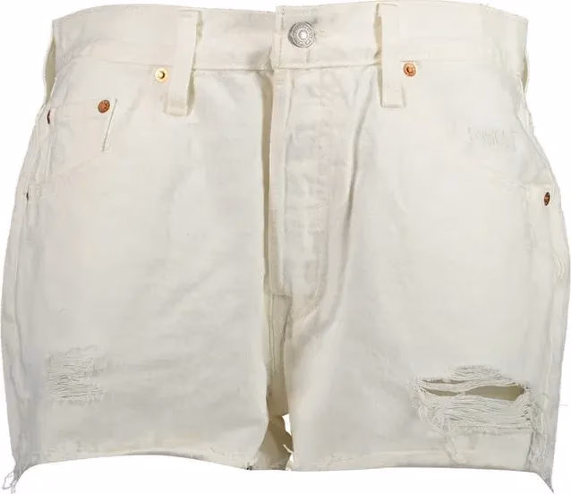 Levi's White Cotton Women's Jean