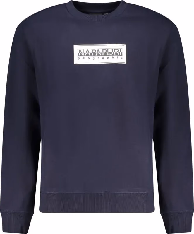 Napapijri Blue Cotton Men's Sweatshirt
