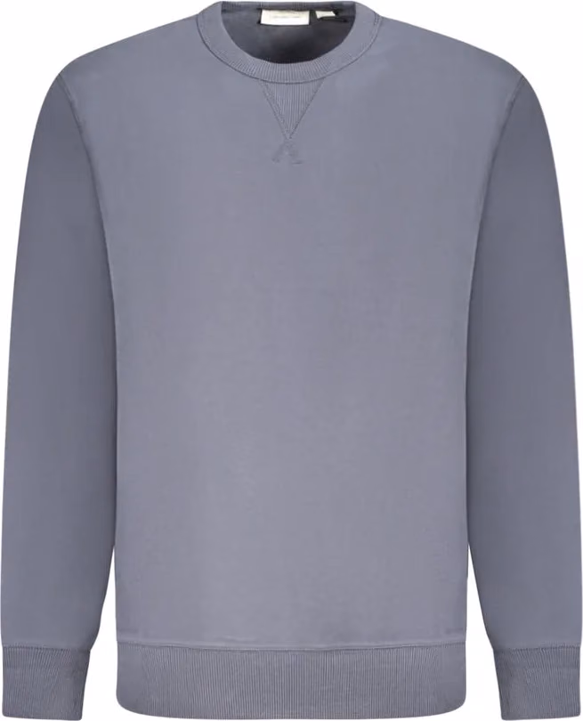 Calvin Klein Blue Cotton Men Sweater
