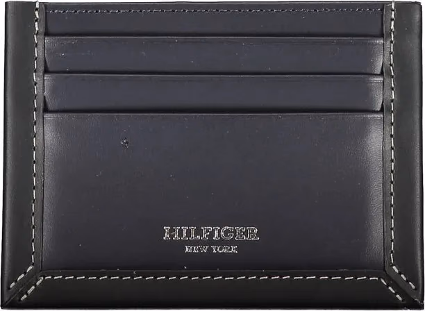 Tommy Hilfiger Blue Leather Men Wallet