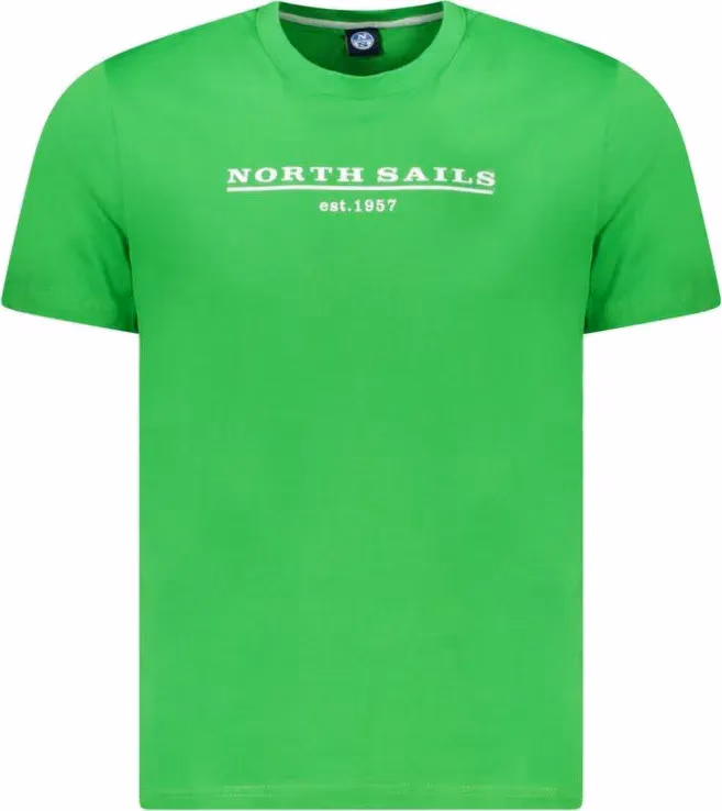North Sails Verde Cotton Men T-Shirt