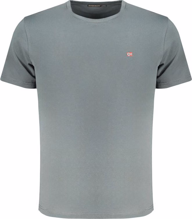 Napapijri Verde Cotton Men T-Shirt