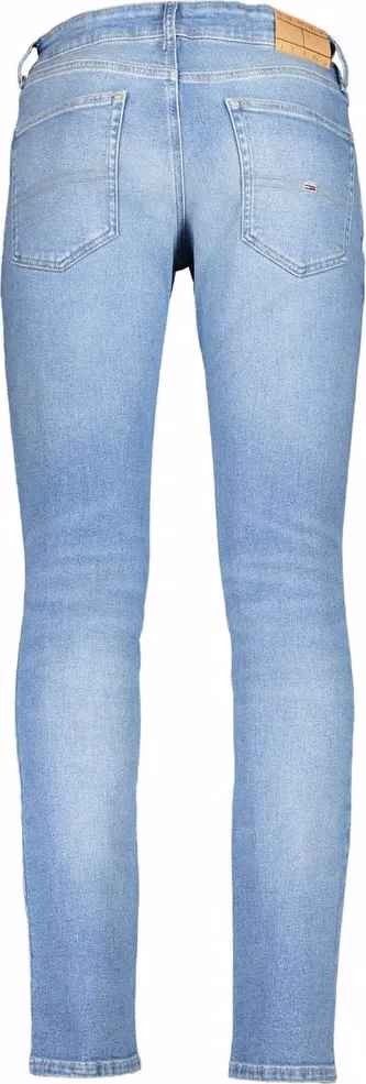 Tommy Hilfiger Azzurro Cotton Slim Men Jeans