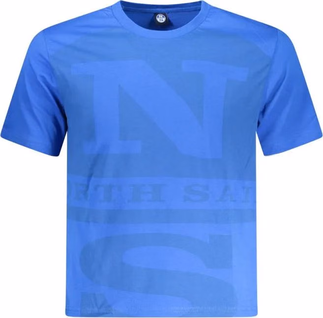 North Sails Blue Cotton T-Shirt