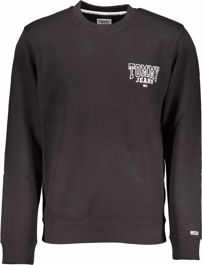 Tommy Hilfiger Black Cotton Men's Sweatshirt