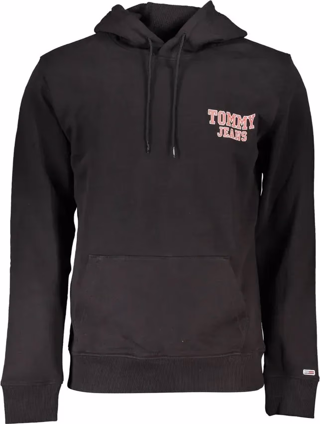 Tommy Hilfiger Black Cotton Men's Sweatshirt