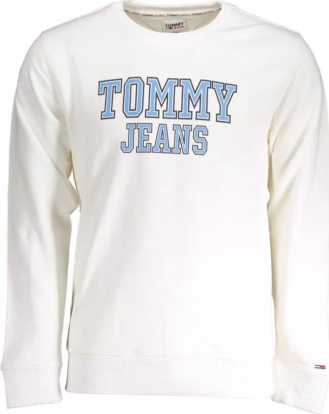 Tommy Hilfiger Bianco Cotton Mens Sweatshirt