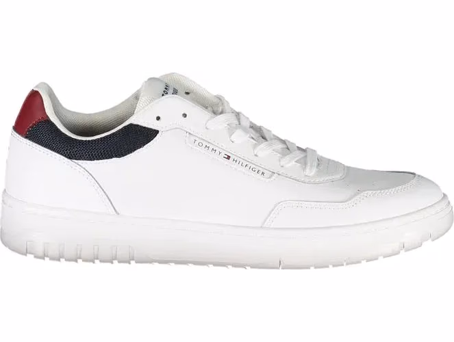 Tommy Hilfiger Bianco Leather Men Sneaker