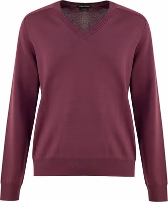 Purple Silk Sweatshirt