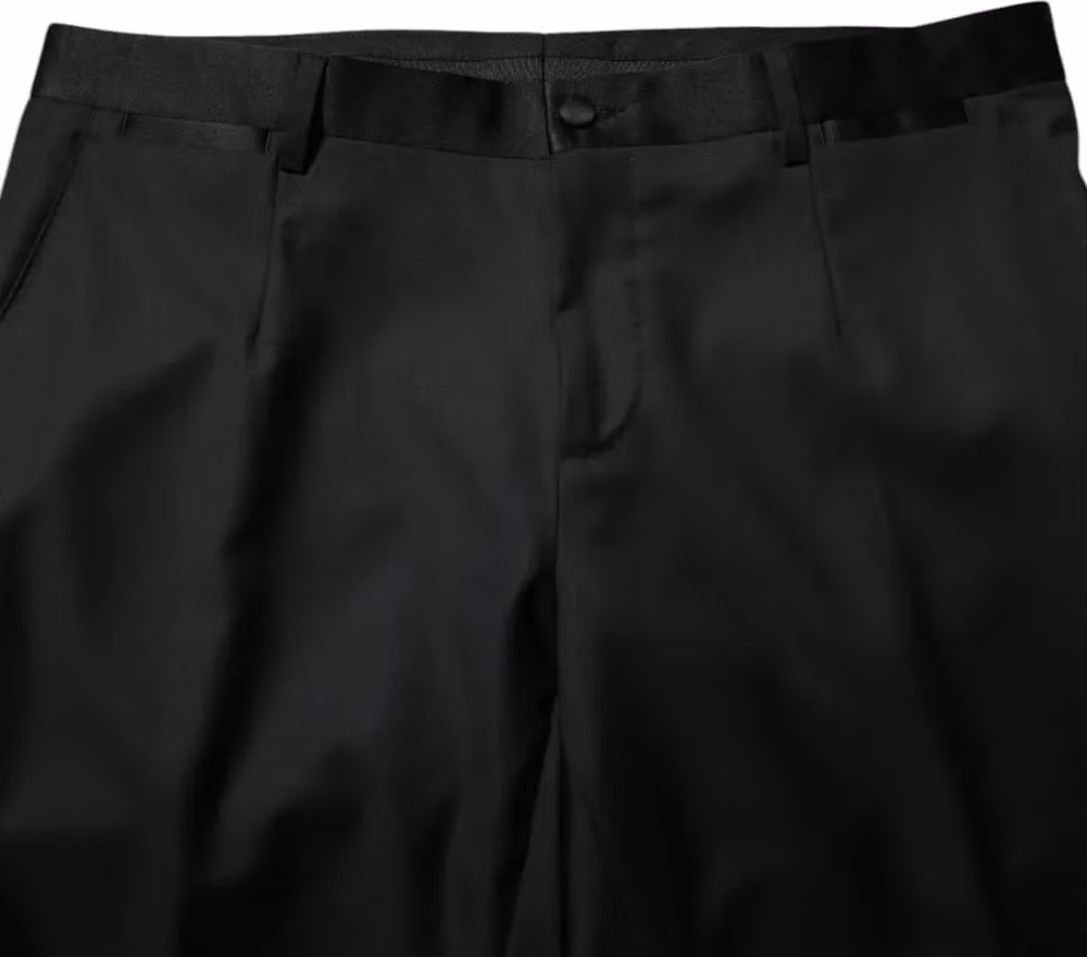 Dolce & Gabbana Black Wool Men Single Breasted 2 Piece Suit