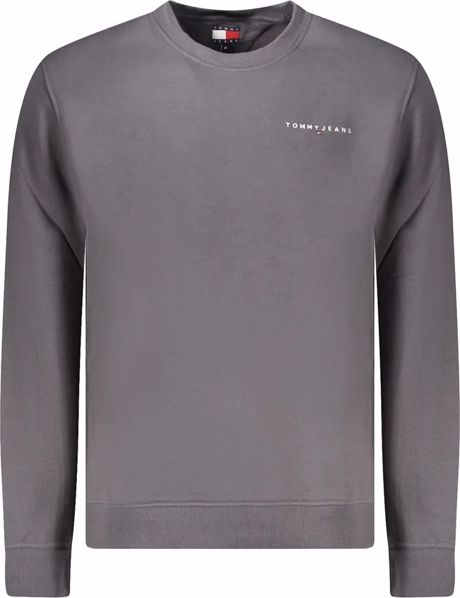 Tommy Hilfiger Grigio Cotton Men's Sweatshirt