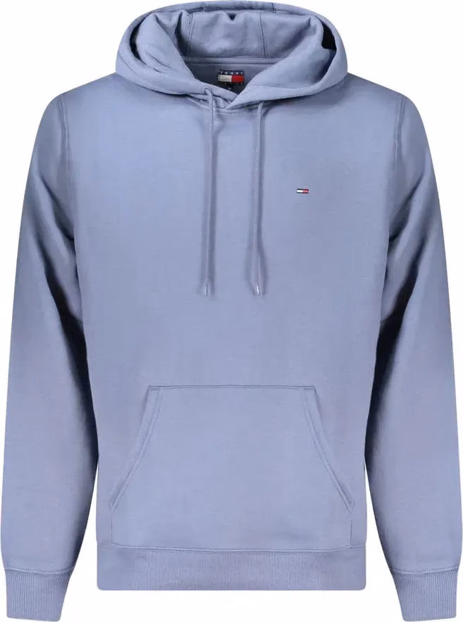 Tommy Hilfiger Blue Cotton Men's Sweatshirt