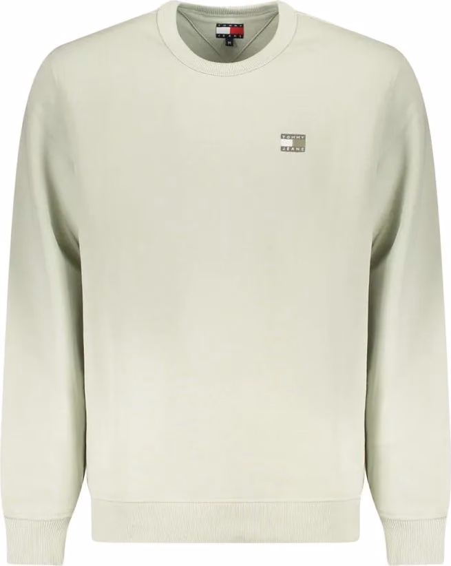 Tommy Hilfiger Verde Cotton Men Sweatshirt