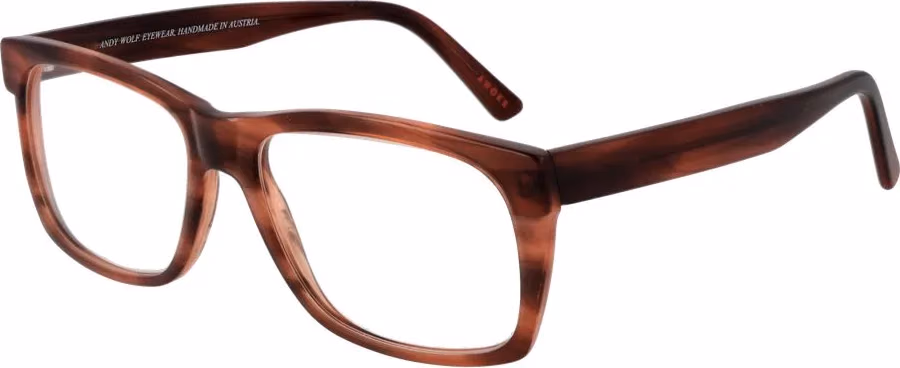 Andy Wolf Brown Acetate Glasses (Frames)