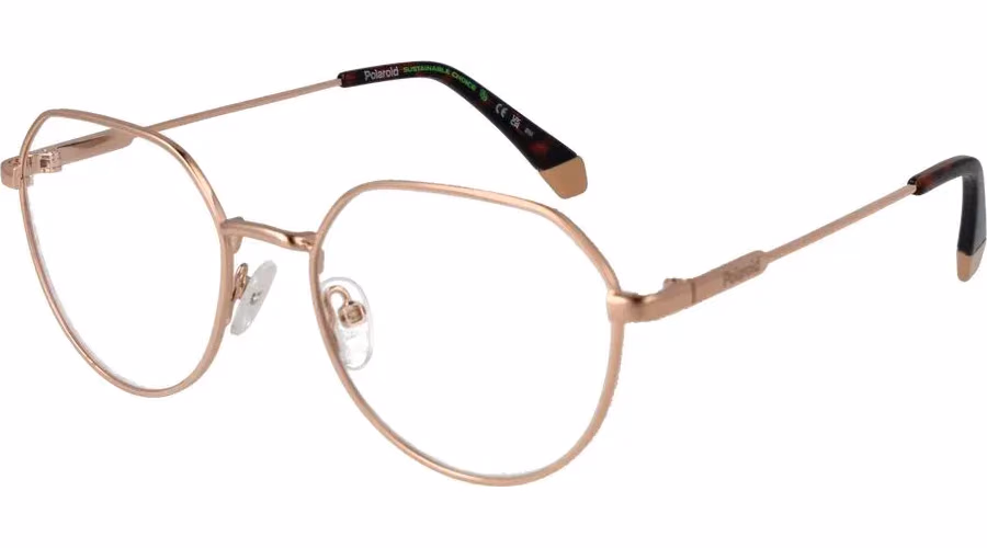 Polaroid Gold Metal Glasses (Frames)
