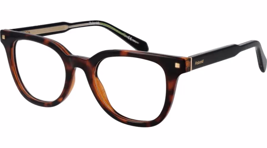 Polaroid Brown Cellulose Propionate Glasses (Frames)