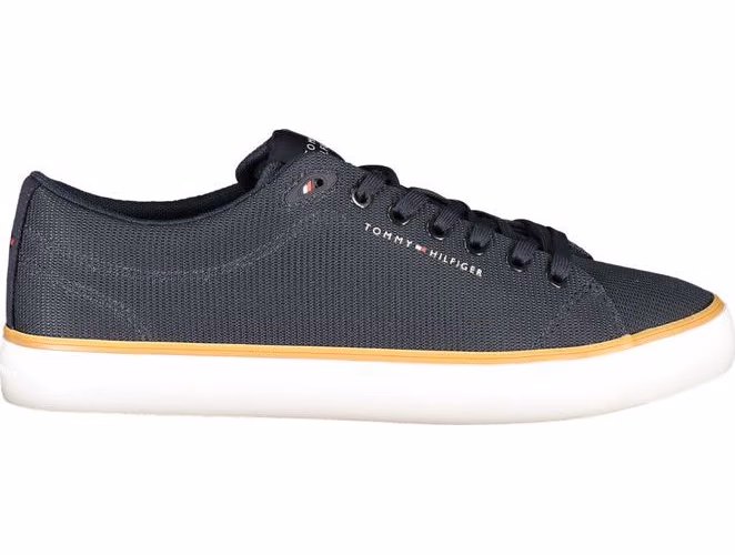 Tommy Hilfiger Blue Polyester Men Sneaker