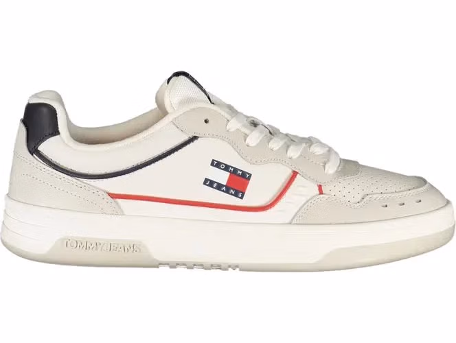 Tommy Hilfiger Bianco Poliuretano Uomo Sneaker
