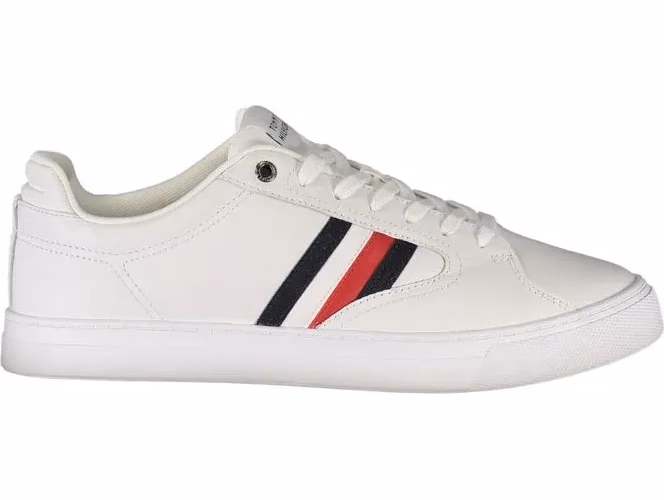 Tommy Hilfiger Bianco Leather Men Sneaker