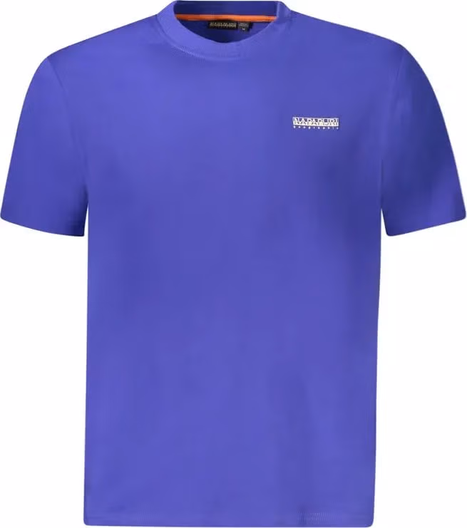 Napapijri Blue Cotton Men's T-Shirt