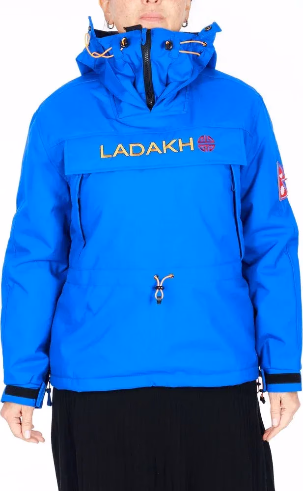 Ladakh Blue Polyester Women Jacket