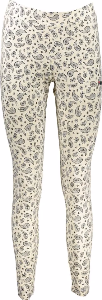 Fila White Cotton Women's Legging