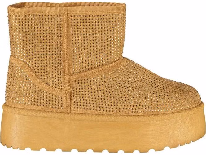 Laura Biagiotti Marrone Polyester Women Boot
