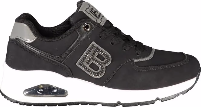 Laura Biagiotti Black Polyurethane Women Sneaker