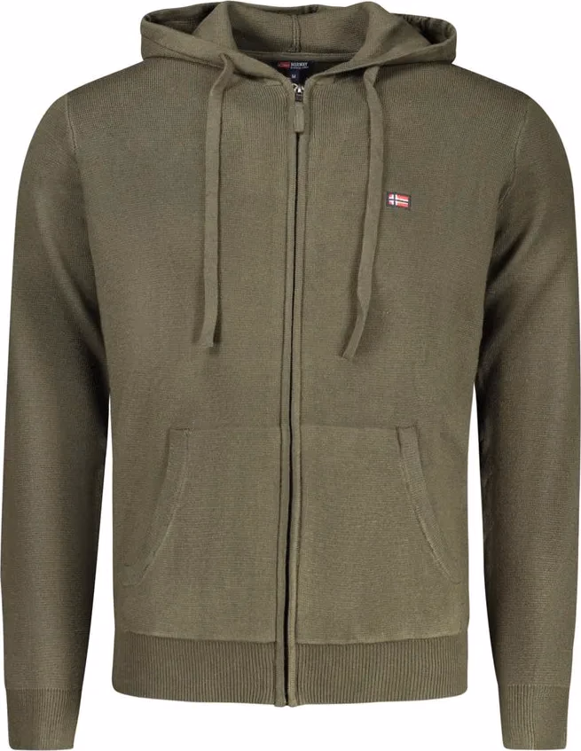 Norway 1963 Verde Poliammide Men Cardigan