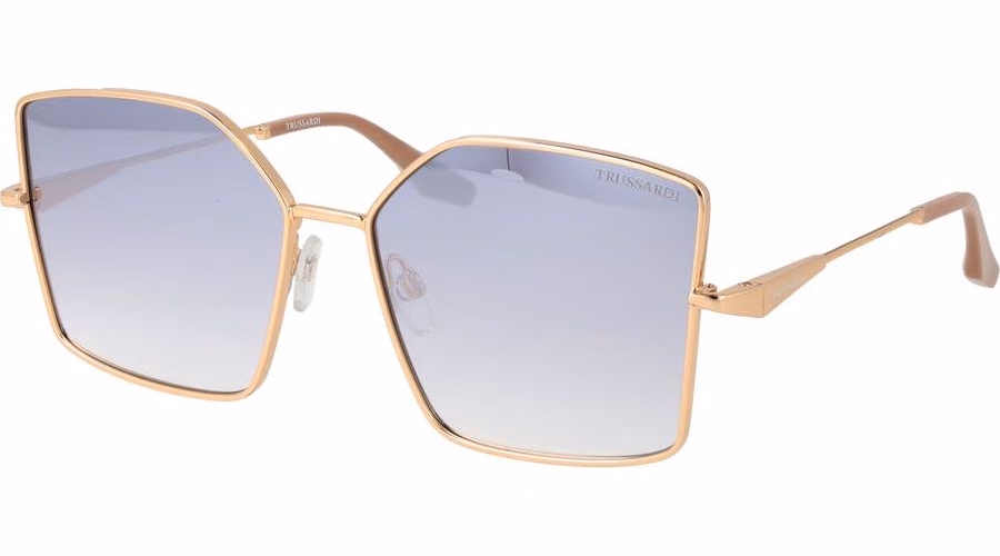 Trussardi Gold Metal Sunglasses